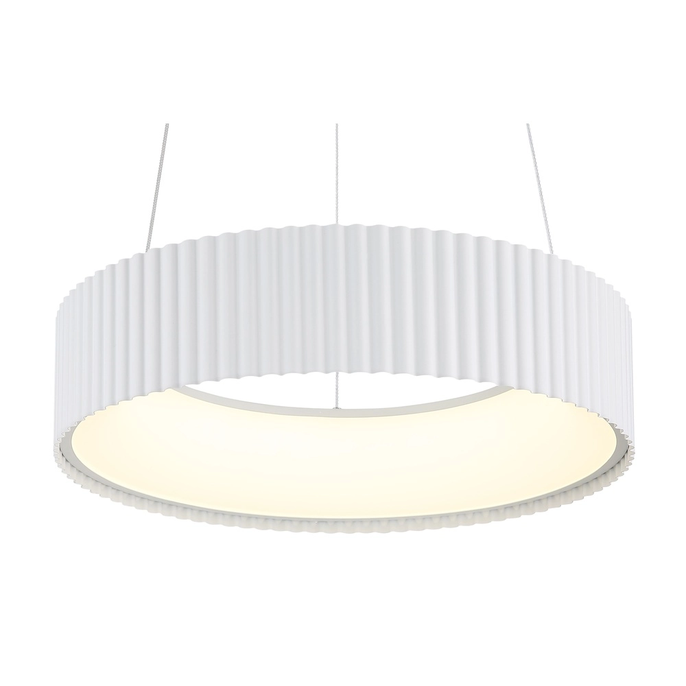 Design hanglamp Kemp wit Ø 46cm Globo 9007371566273