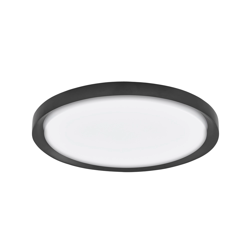 Plafonniere Troy zwart Ø 56cm Lyora 5212017425812