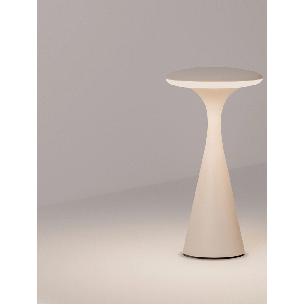 Design tafellamp Grigio zand bruin