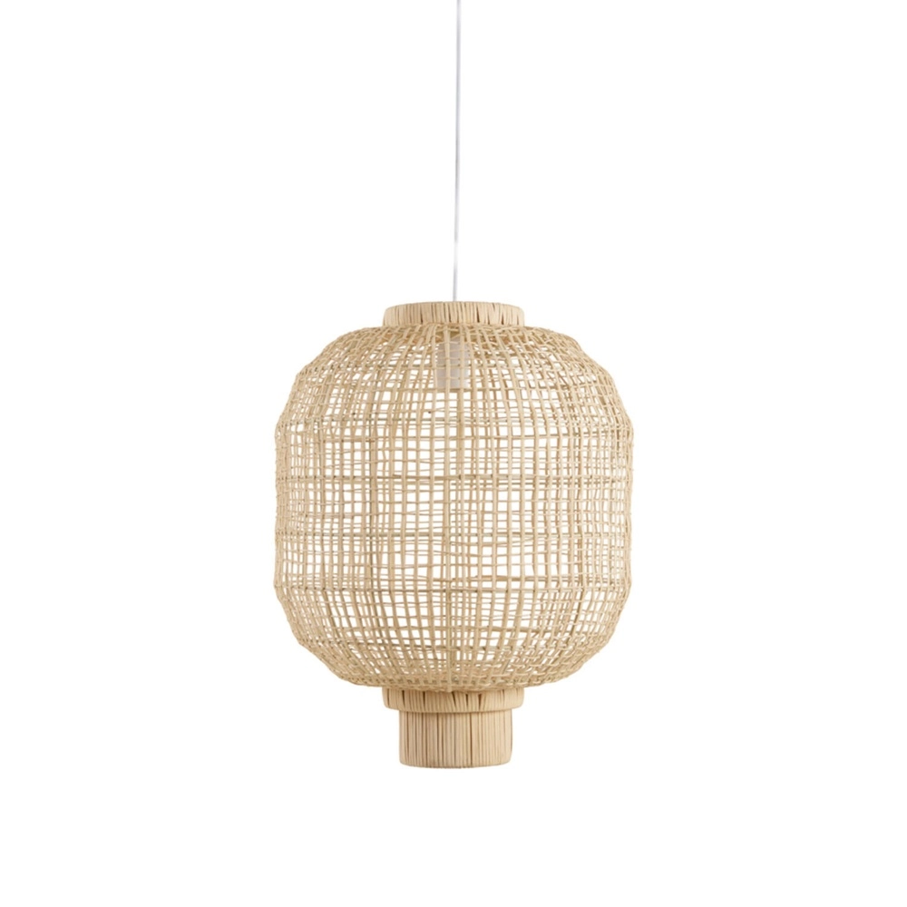 Natuurlijke hanglamp Dorzan Ø 42cm