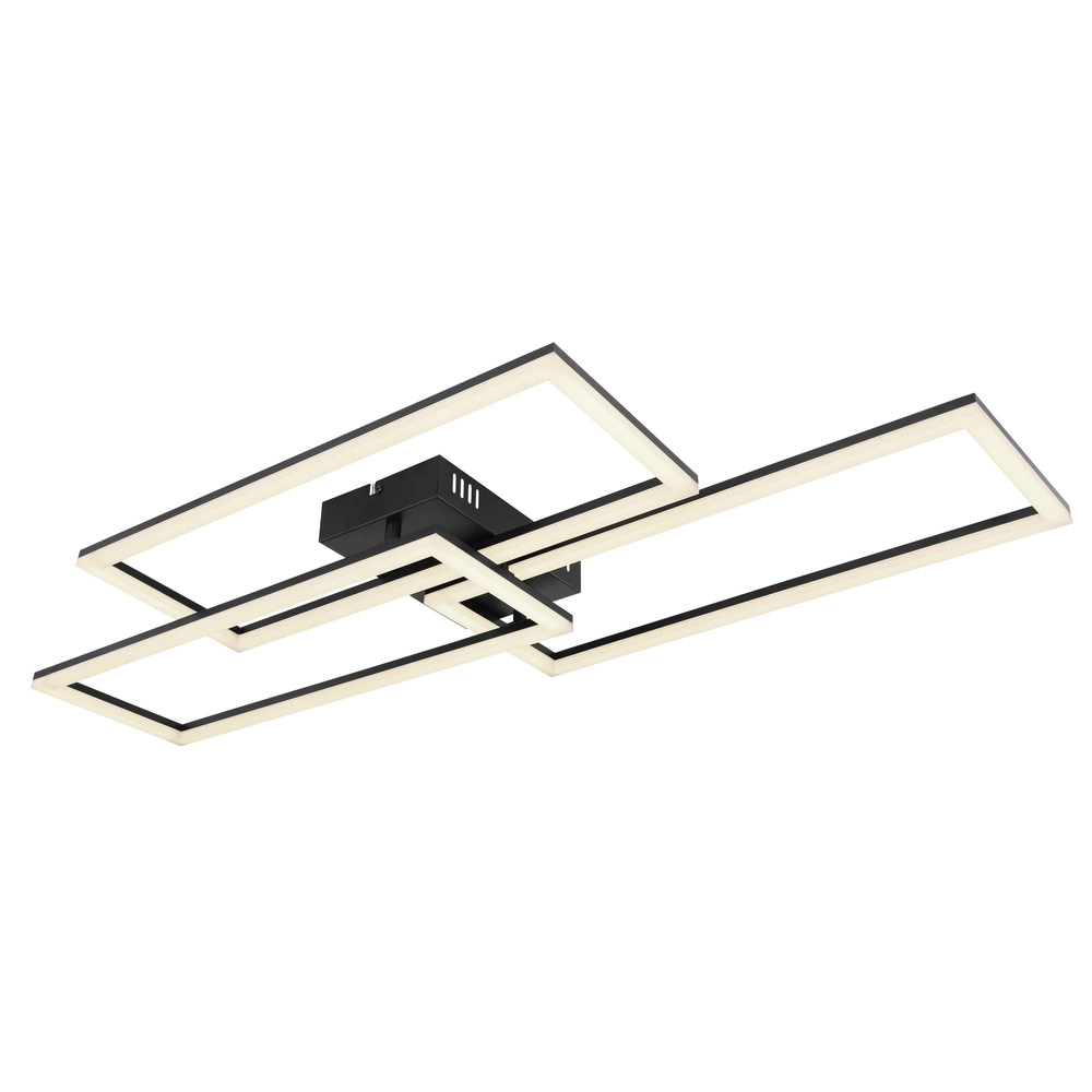 Zwarte plafondlamp Tiny design