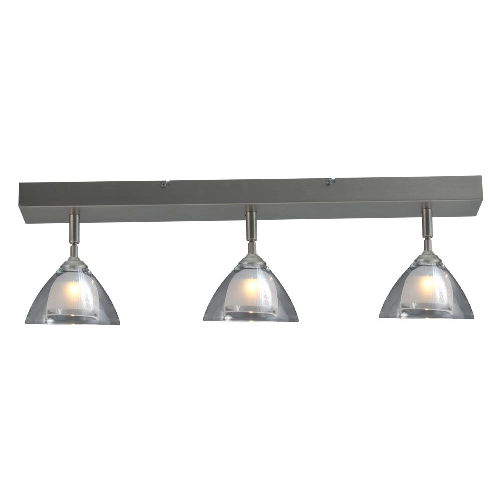 Led plafondlamp Caterina LED Beam 3-lichts metaalgrijs