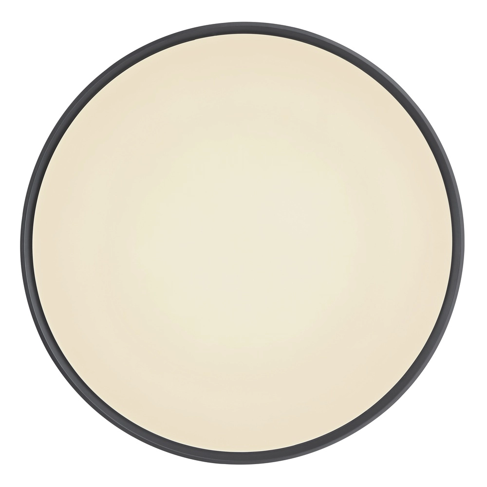 Plafonniere Sonny zwart met wit Ø 40cm Globo 9007371427857