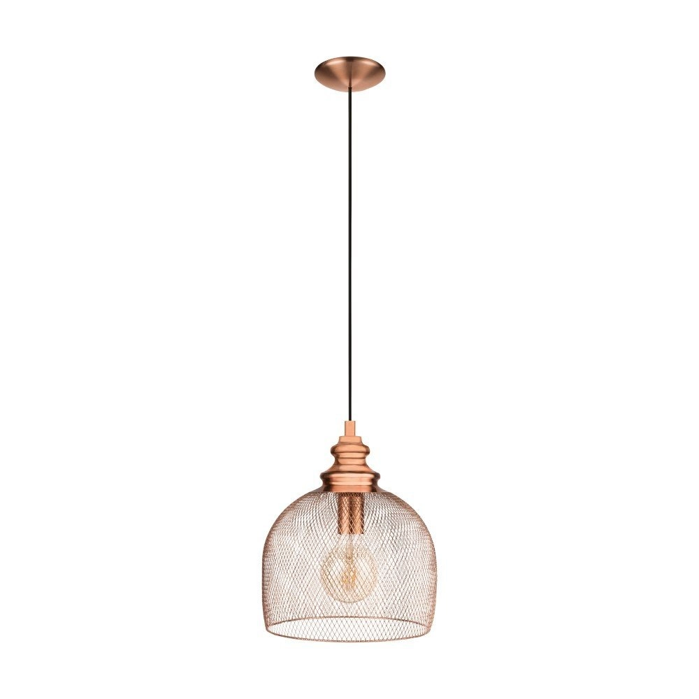 Hanglamp Straiton 28cm 28cm roodkoper Eglo 9002759497385