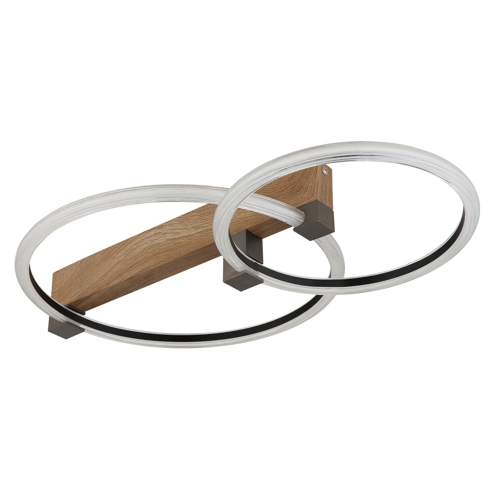 Plafondlamp Fletcher design hout Globo 9007371583294