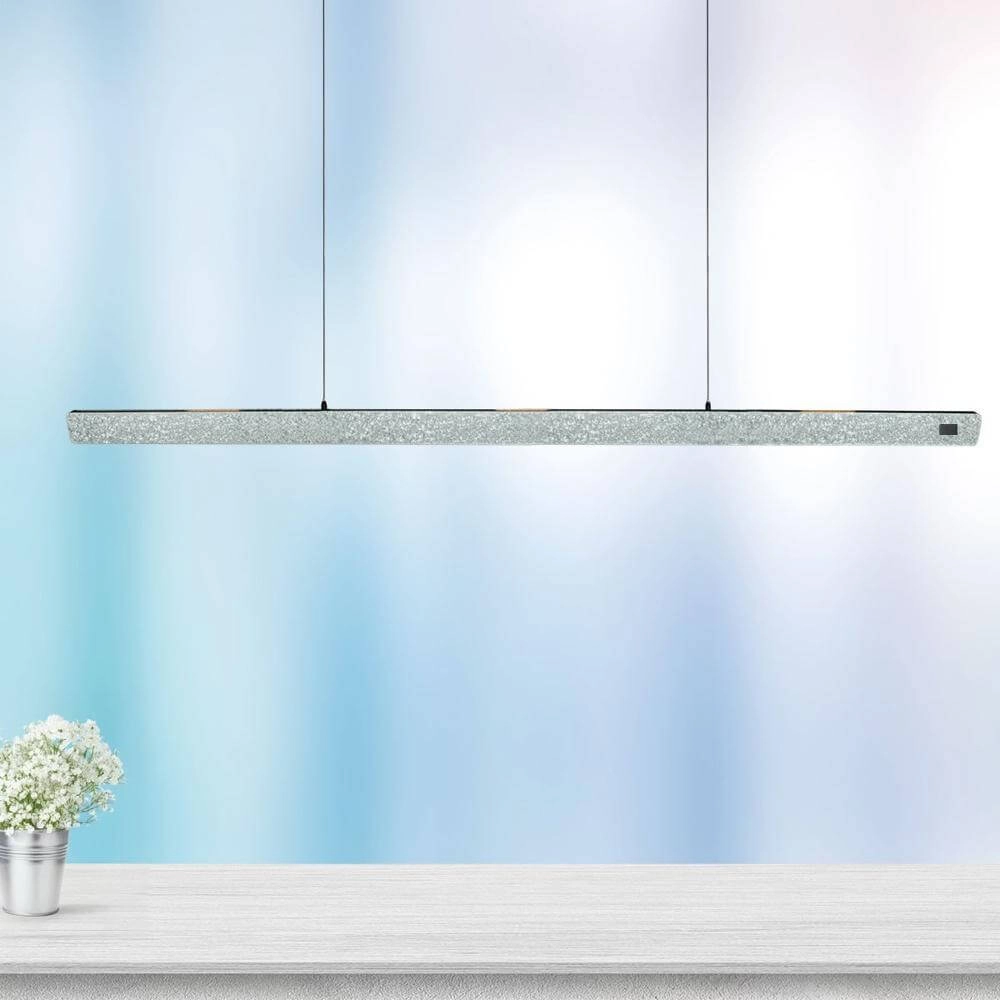 Design hanglamp Fluxy 160cm grijs Steinhauer 8712746177848