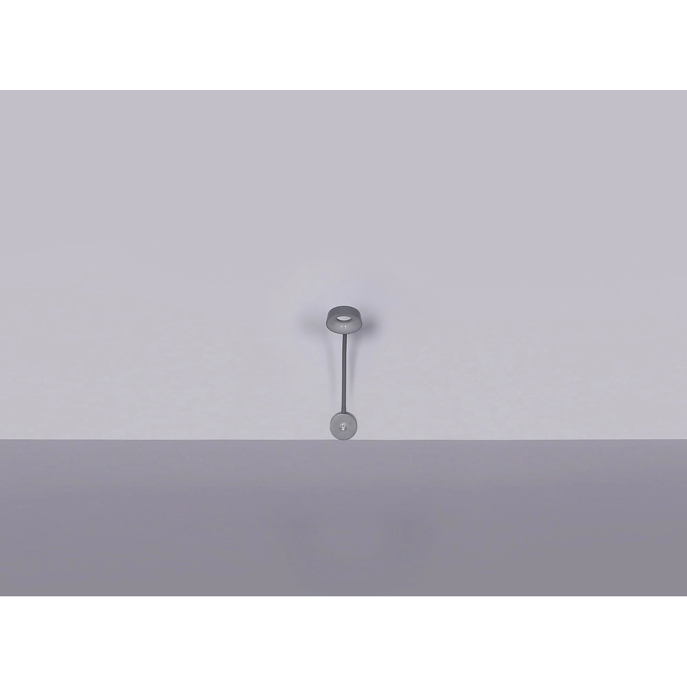 Lampje Lehovo voor stopcontact zilvergrijs Globo 9007371386970