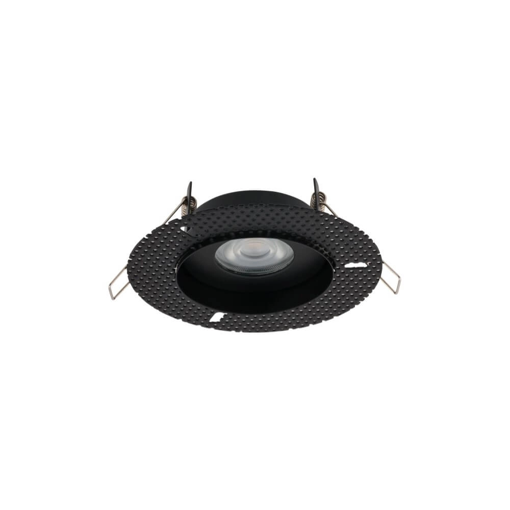 Trimless inbouwspot Echo zwart IP54