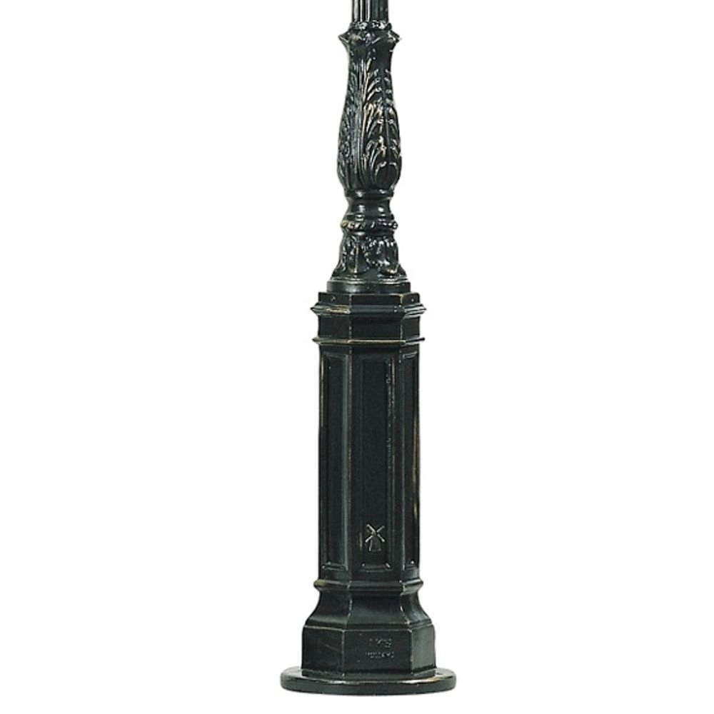 Nostalgische tuinlamp Dusseldorf zwart KS verlichting 8714732080149