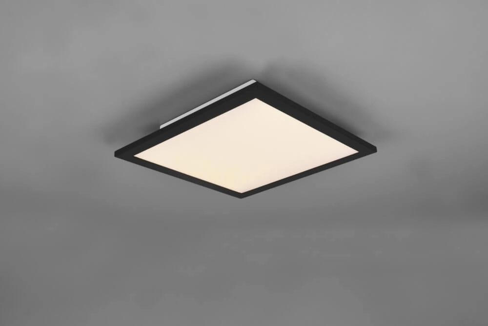 Plafonnière Alpha 30cm - 3000K zwart