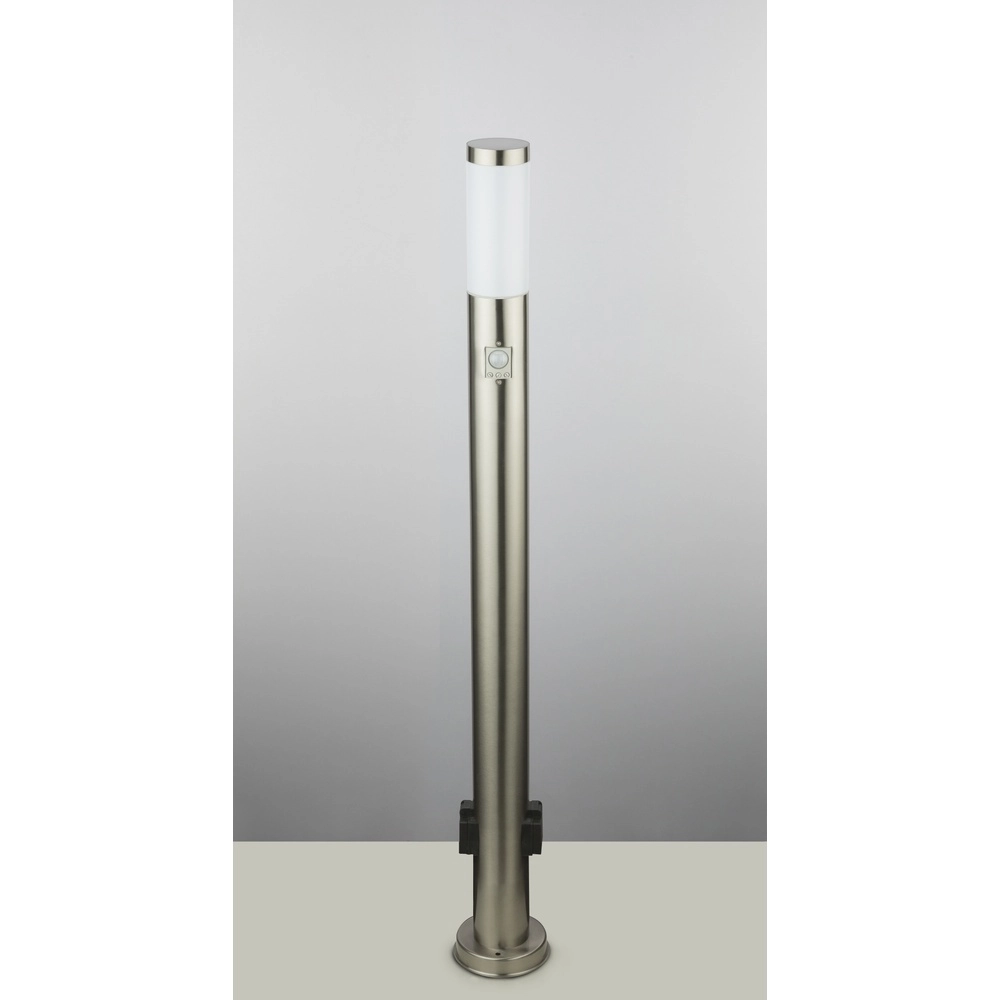 Padverlichting Boston I RVS met stopcontact Globo 9007371341030