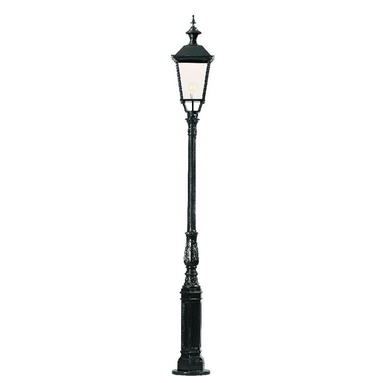 Nostalgische tuinlamp Dresden zwart