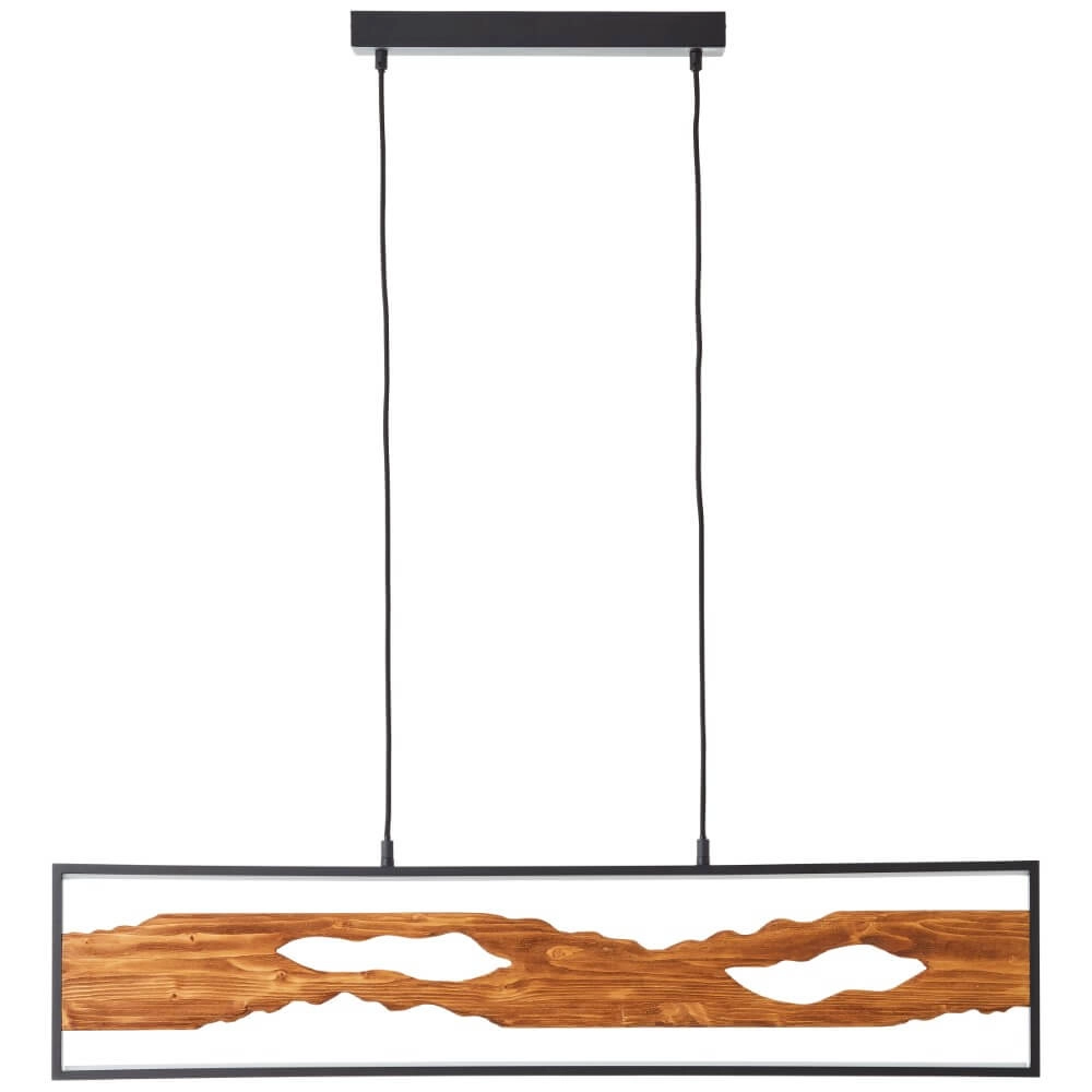 Led hanglamp Chaumont met hout Brilliant 4004353411786