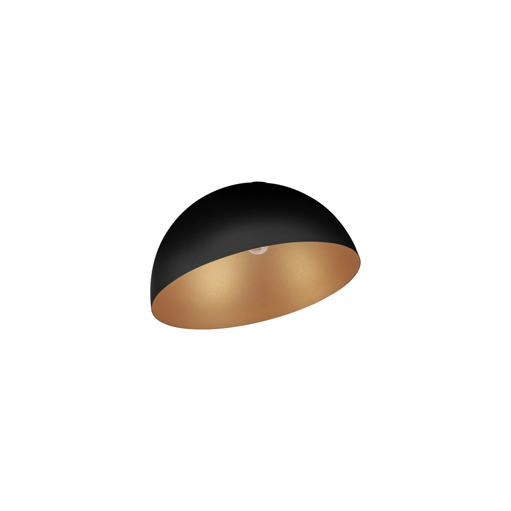 Plafondlamp Onia zwart met goud Ø 50cm Lyora 5212017458087