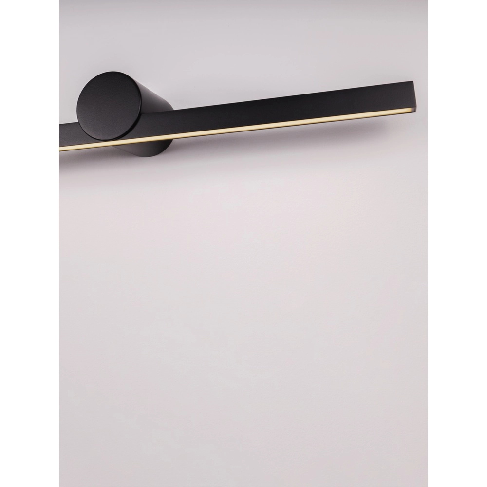 Design wandlamp Breggo zwart 61cm Lyora 5212017447401