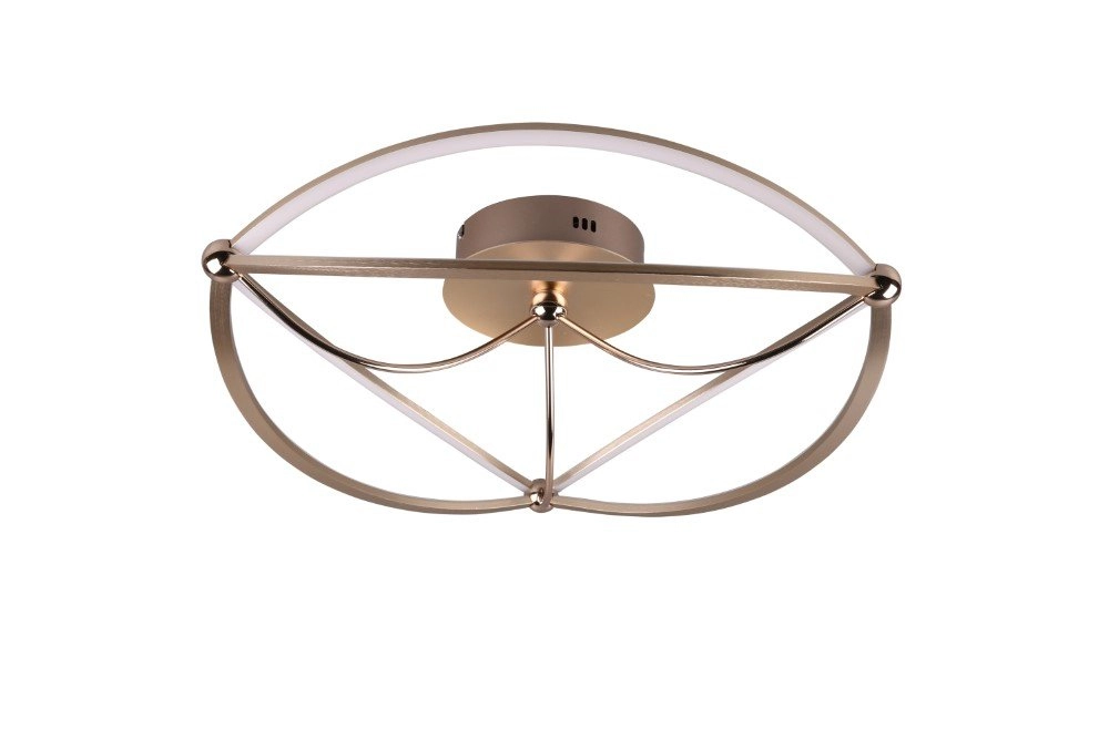 Bronzen plafondlamp Charivari Ø 62cm