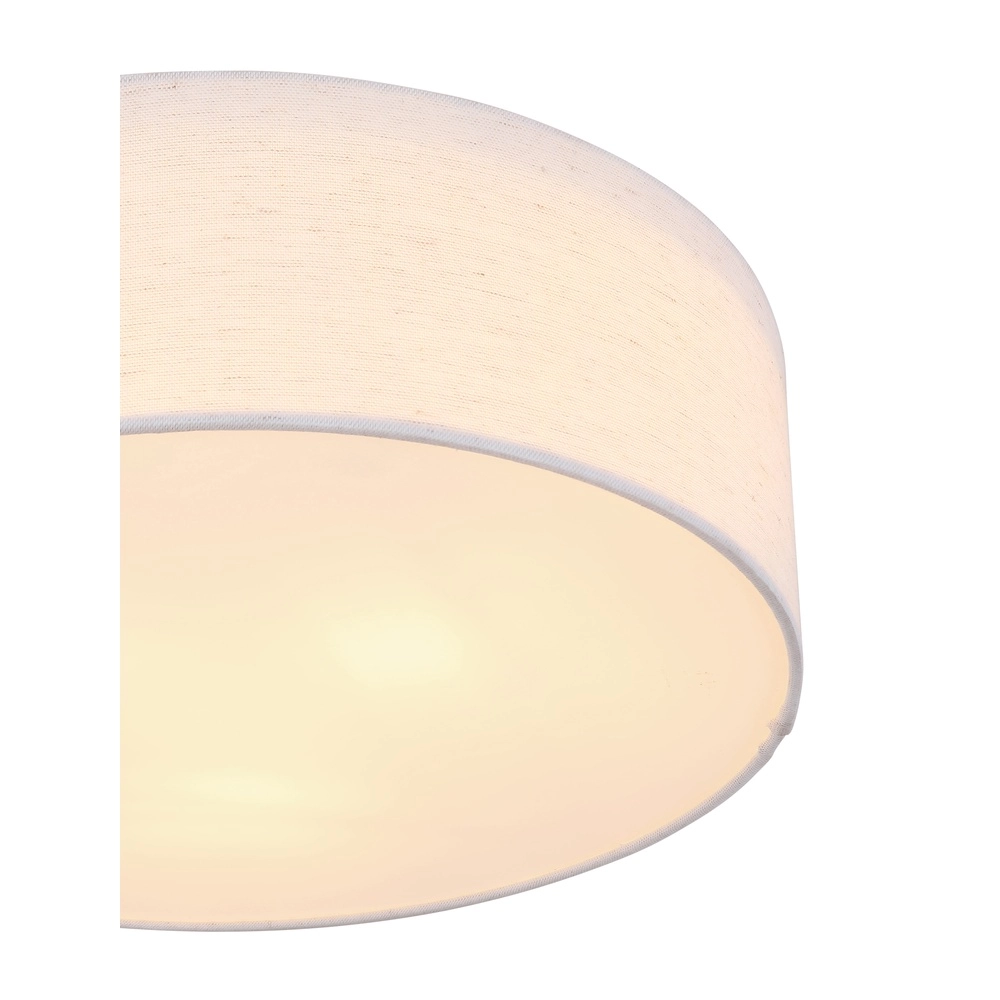 Plafonniere Ava wit Ø 40cm Globo 9007371402885