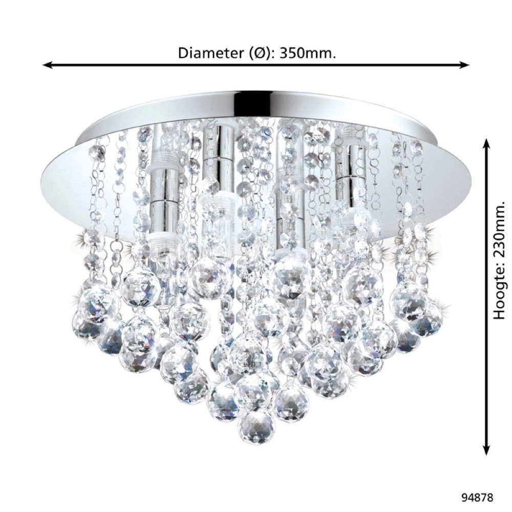 Led plafondlamp Almonte Eglo 9002759948788