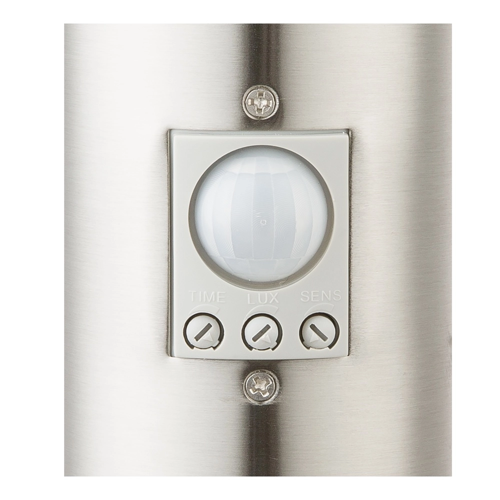 Tuinlamp Boston Led RVS met wit en sensor Globo 9007371311972
