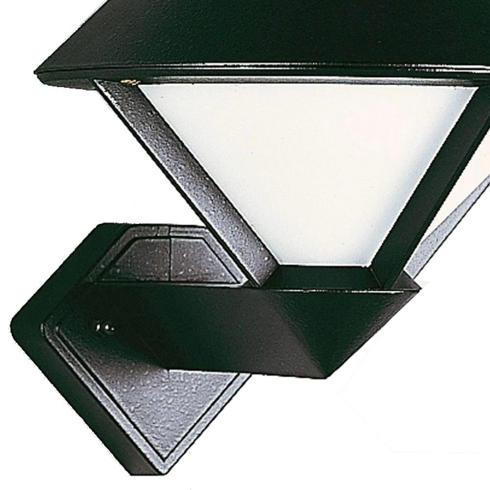 Moderne buitenlamp Triangle 31cm - zwart Albert 4007235606164