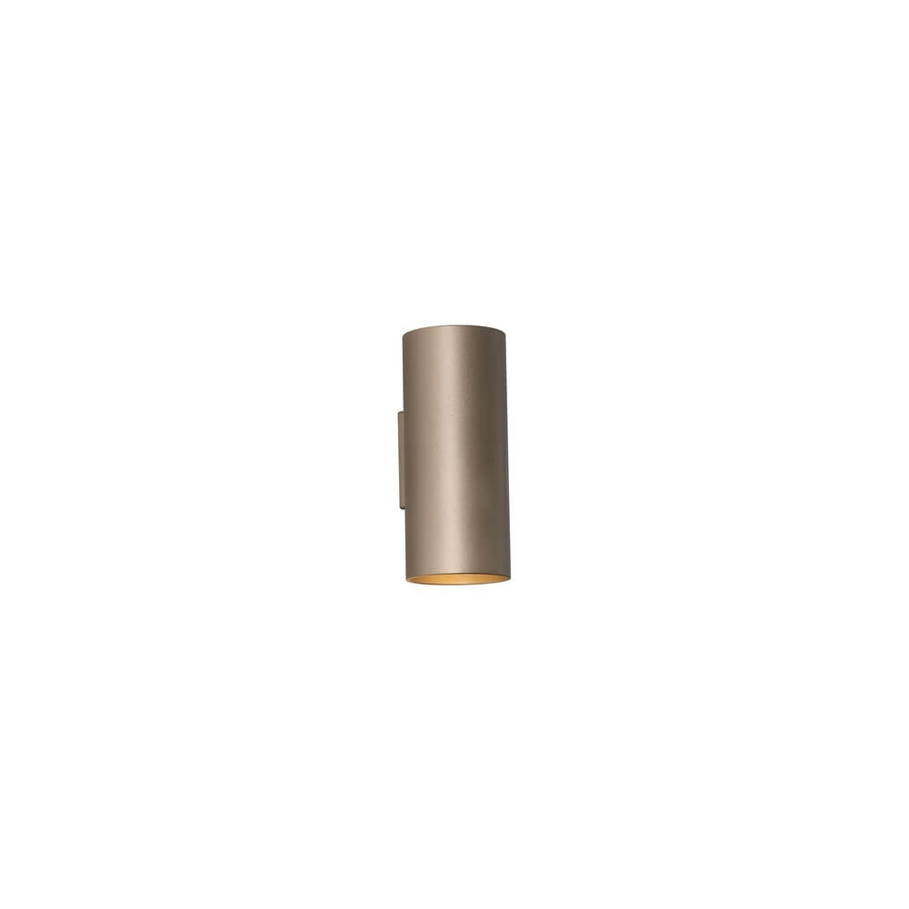 Ronde wandlamp Sifor donker champagne Lyora 5053423285009