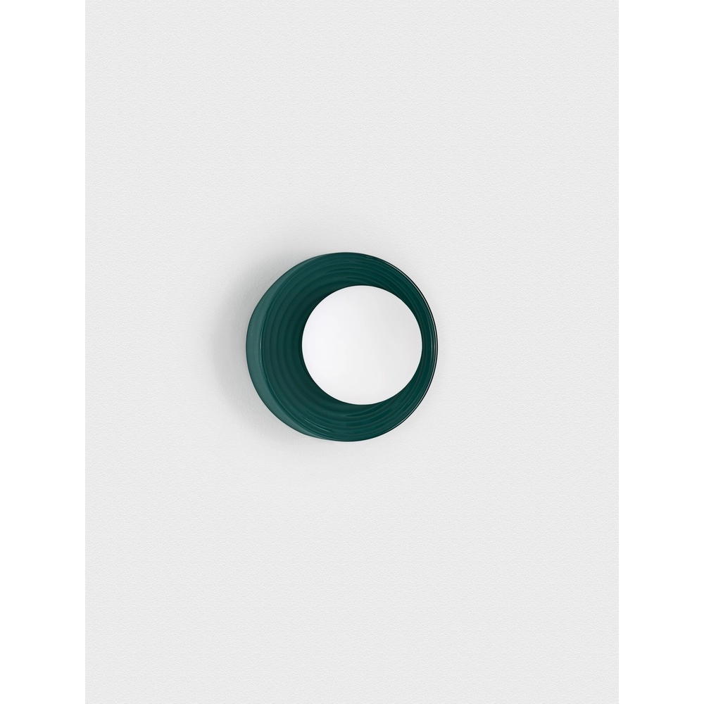 Wandlamp Orbique groen Ø 16cm Lyora 5212017483928