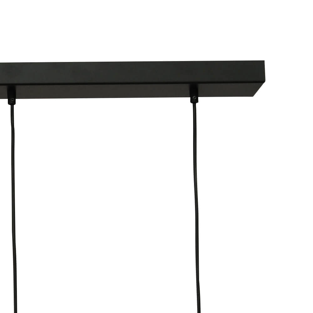 Hanglamp Lazise 2 3x Ø 20cm en 2x GU10 zwart Masterlight 8718121303802
