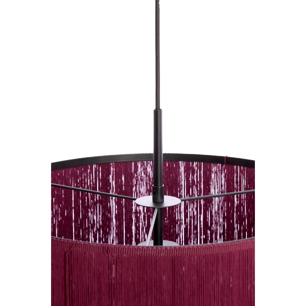 Touwtjes hanglamp Malaika Ø 45cm - donker paars Light & Living 8717807834036