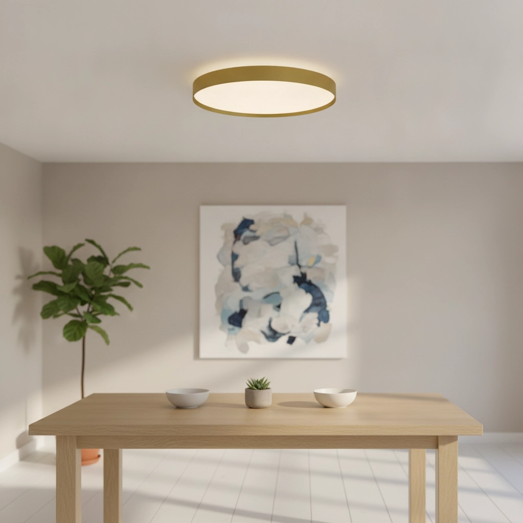 Plafonniere Roi goud Ø 50cm