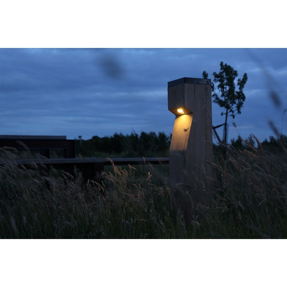 Houten solar padverlichting Eye Solar Accoya - 17,5x17,5x90 -2700K Timberlab 8716803513860