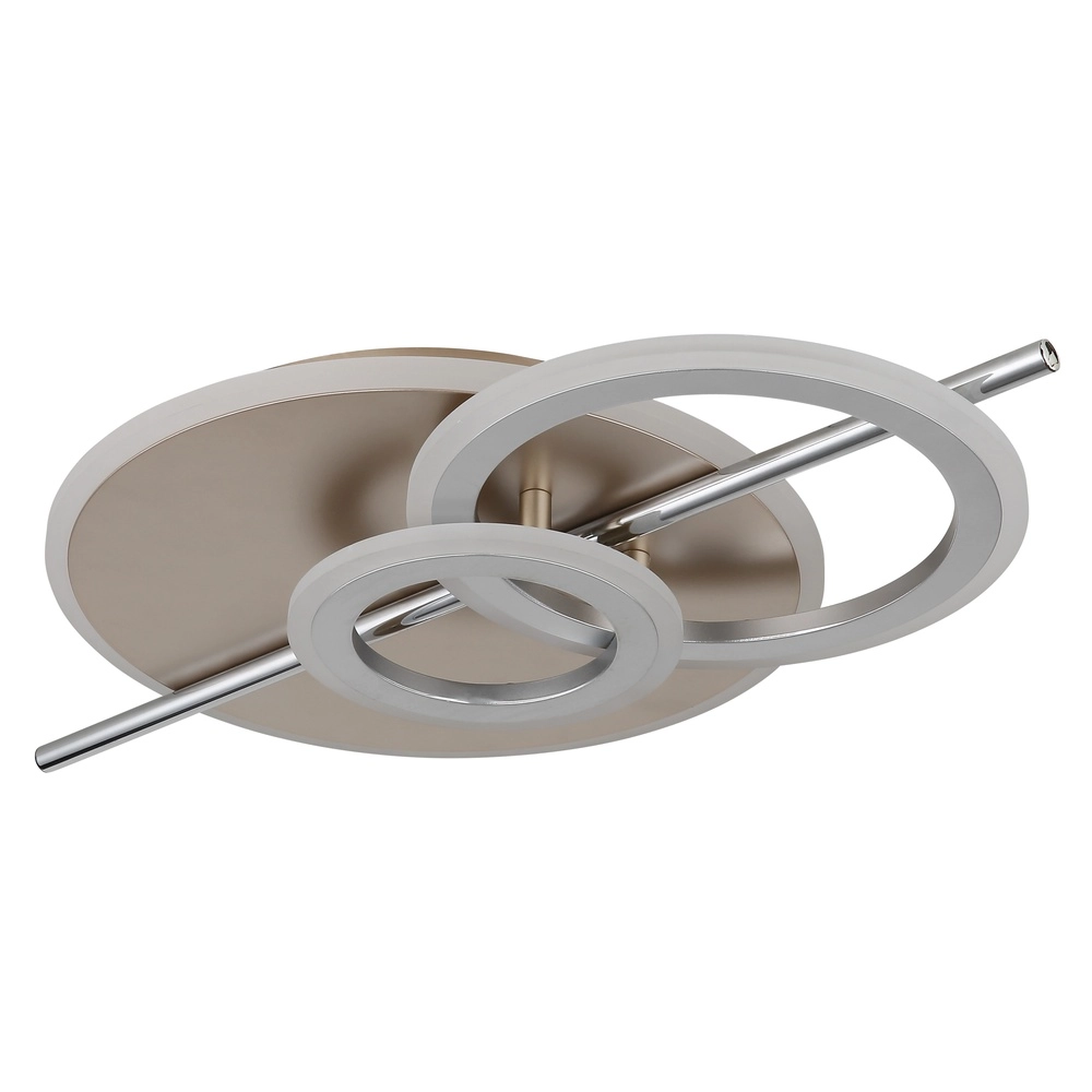 Design plafondlamp Norris champagne Globo 9007371531820