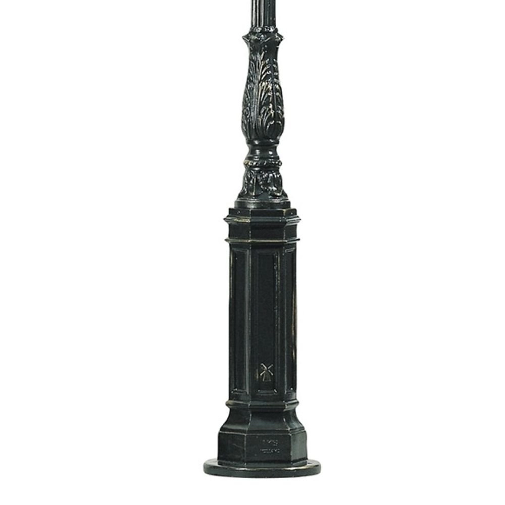 Nostalgische tuinlamp Wenen zwart KS verlichting 8714732081146
