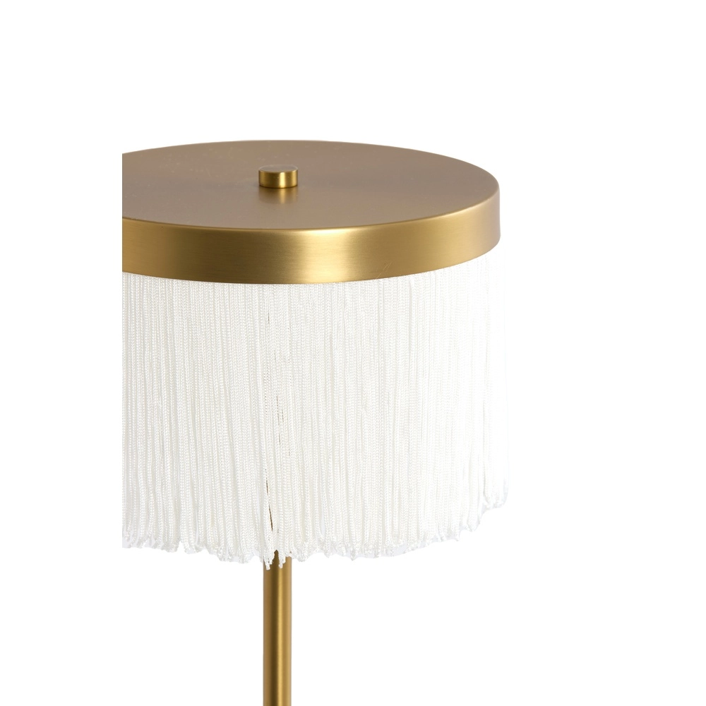 Oplaadbare schemerlamp Diny Goud met wit Light & Living 8717807761707