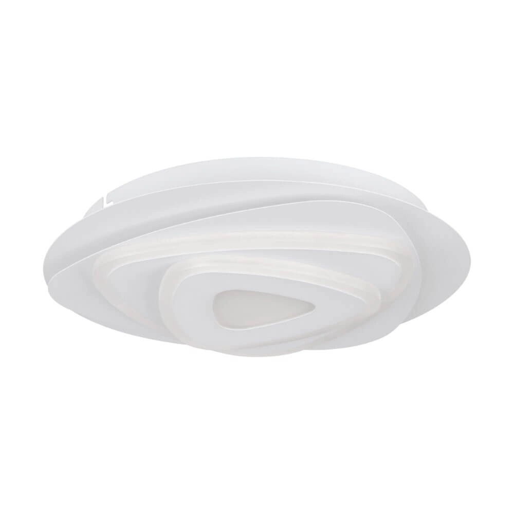Witte led plafondlamp Palagiano Ø 30cm