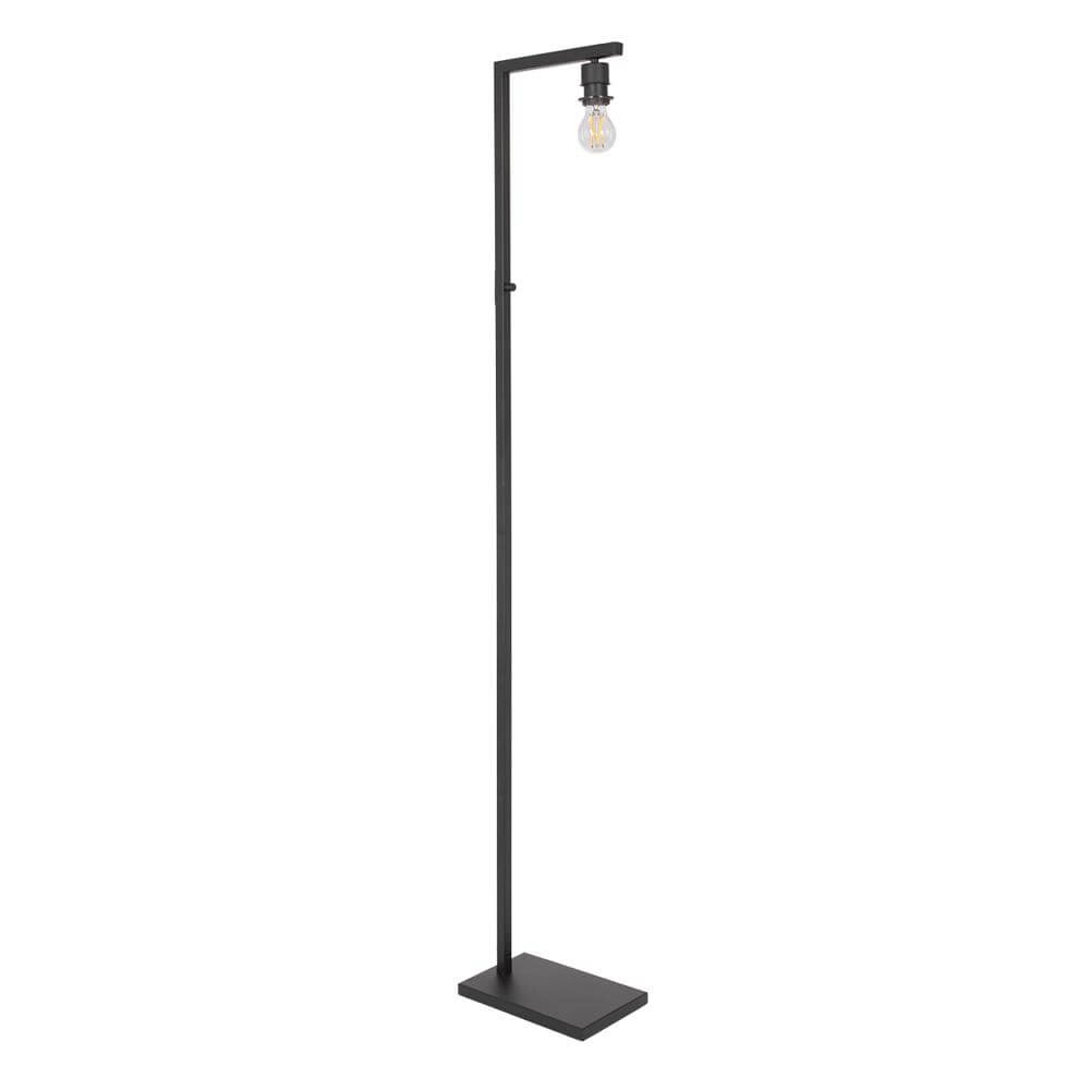 Vloerlamp Stang zwart met bamboe kap Steinhauer 8712746172041