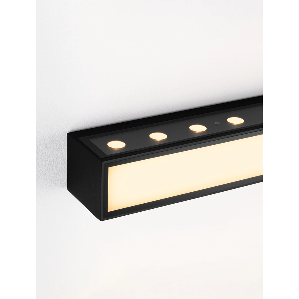 Unieke wandlamp Inga antraciet 45cm Lyora 5212017449573