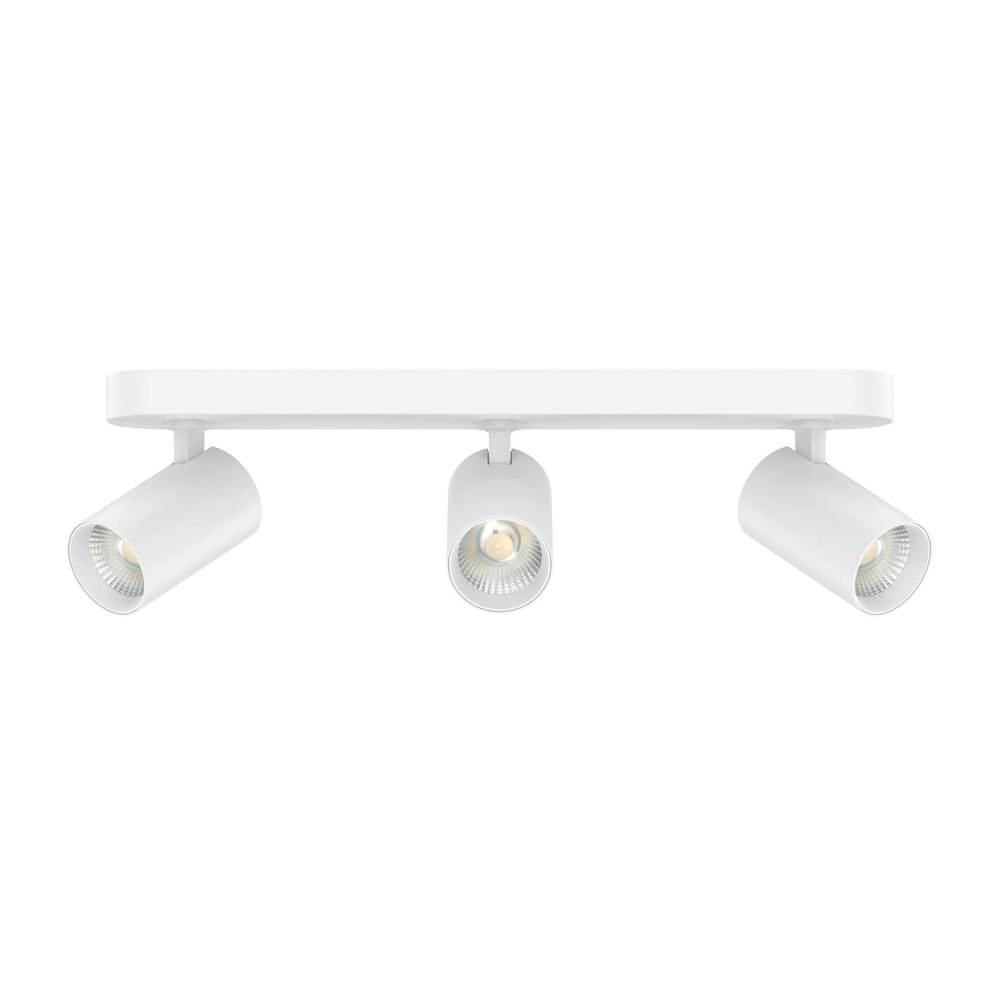 Led opbouwspot Tevo trio - wit - 2700K