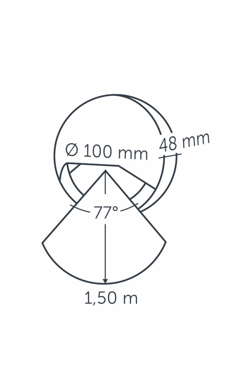 Surface spot Blink Dark 12 volt LED In-lite 8717051003387