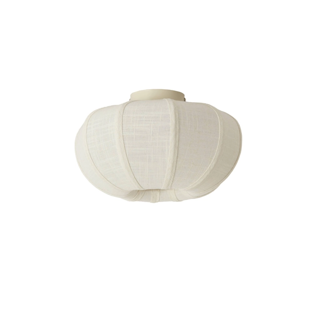 Japandi plafondlamp Zosia wit