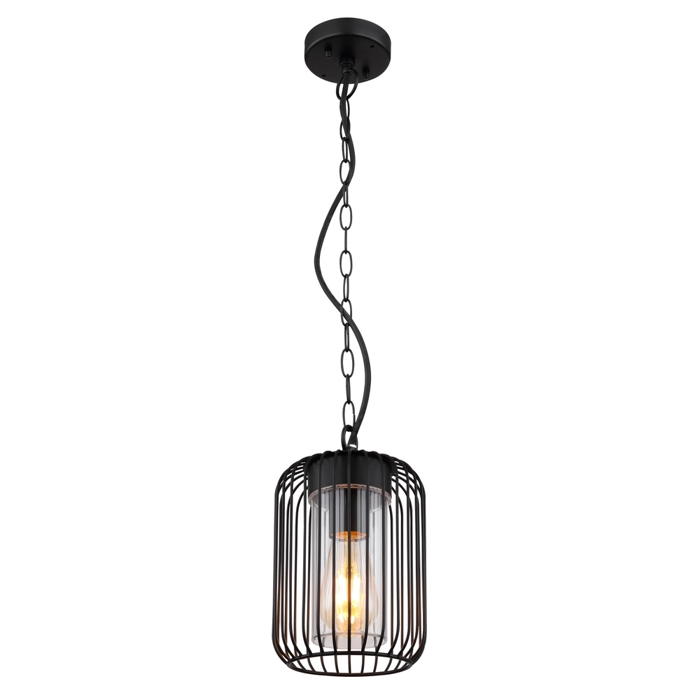 Hanglamp Nina zwart voor buiten