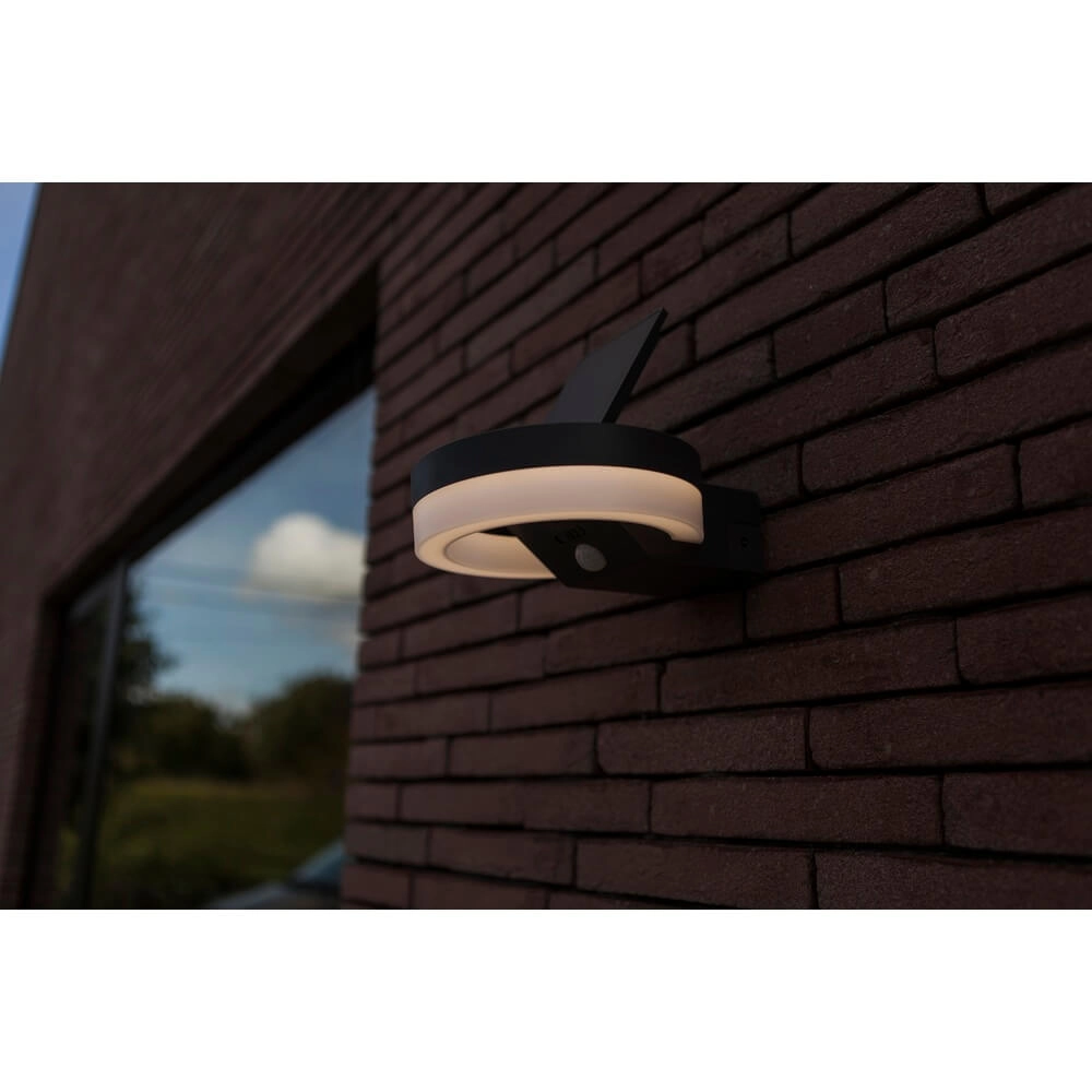 Sensor buitenlamp Runda op zonne energie Lutec 6939412016337