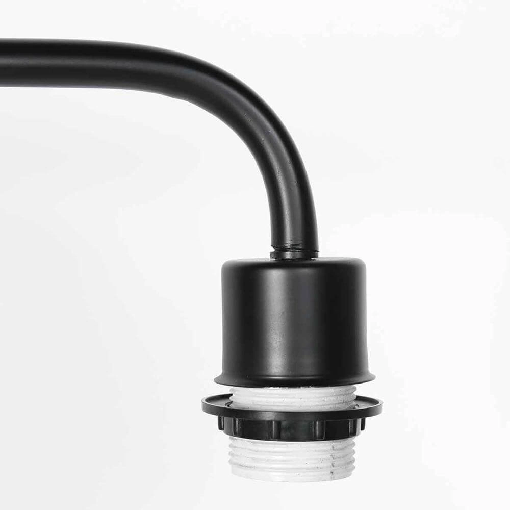Vloerlamp Bloeba zwart met bamboe Steinhauer 8712746176919