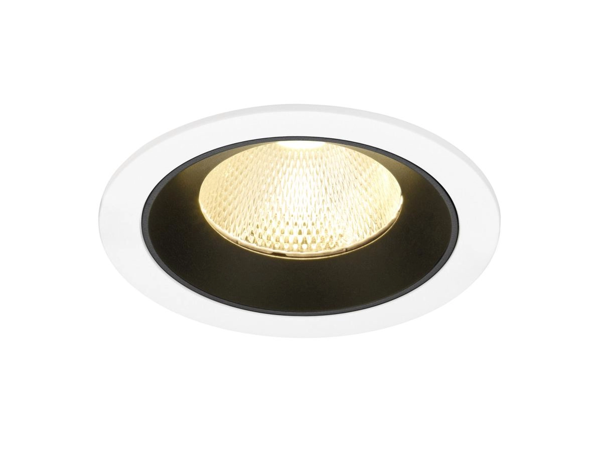 Inbouwspot Numinos L wit/zwart 3000K - 20gr