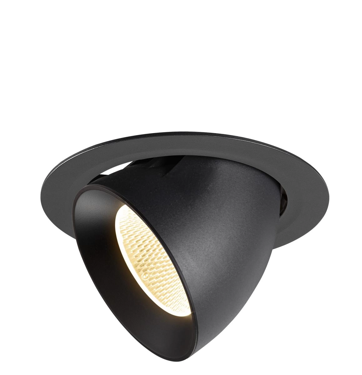 Inbouwspot Numinos Gimble XL zwart 3000K - 20gr