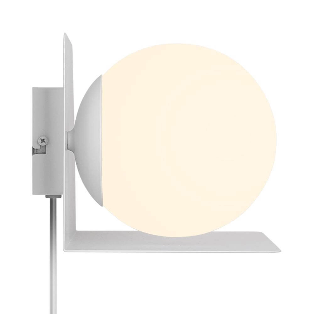 Muurlamp met bol Lilibeth wit Nordlux 5704924015991
