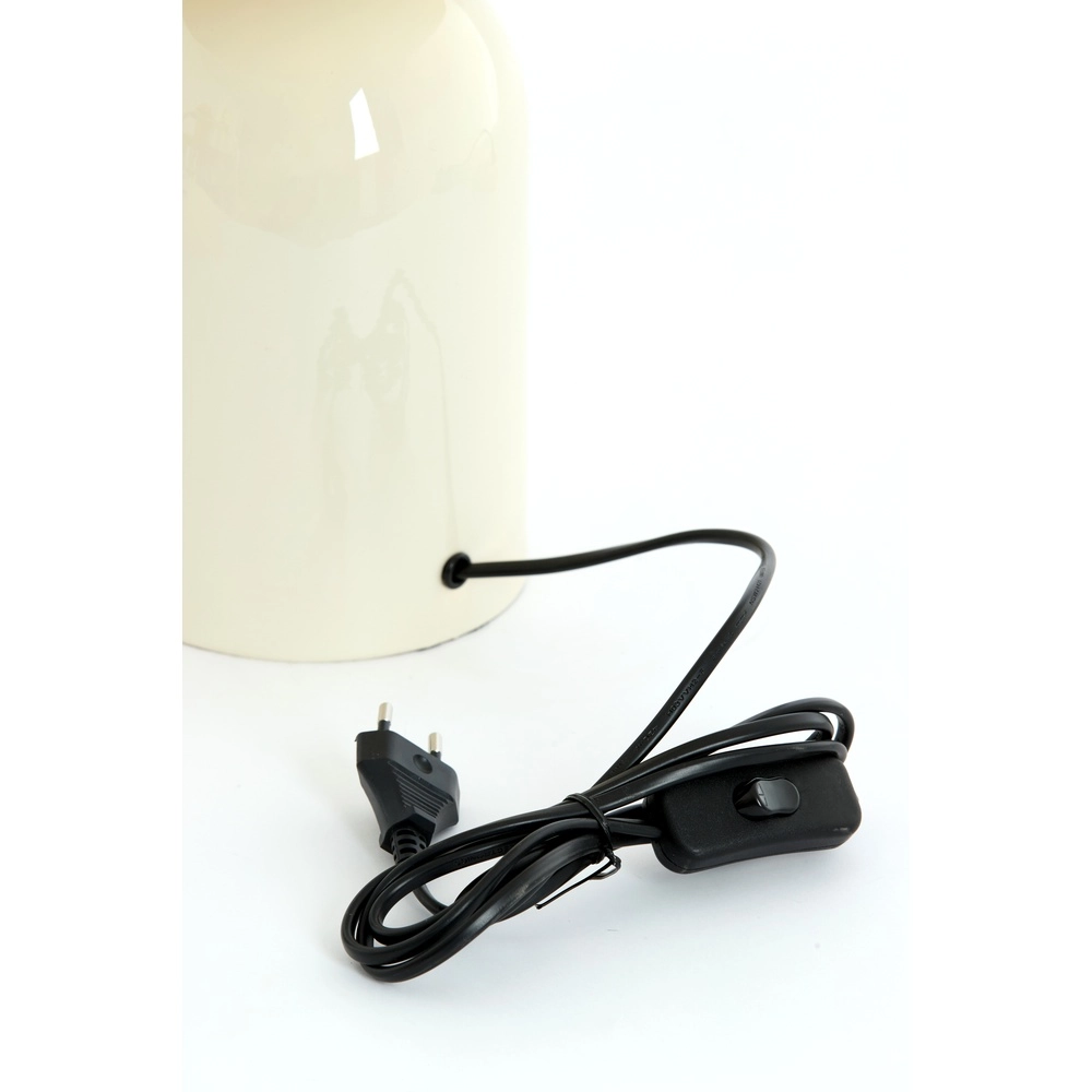 Champignon tafellamp Tolima glans crème - Ø 31cm Light & Living 8717807807832