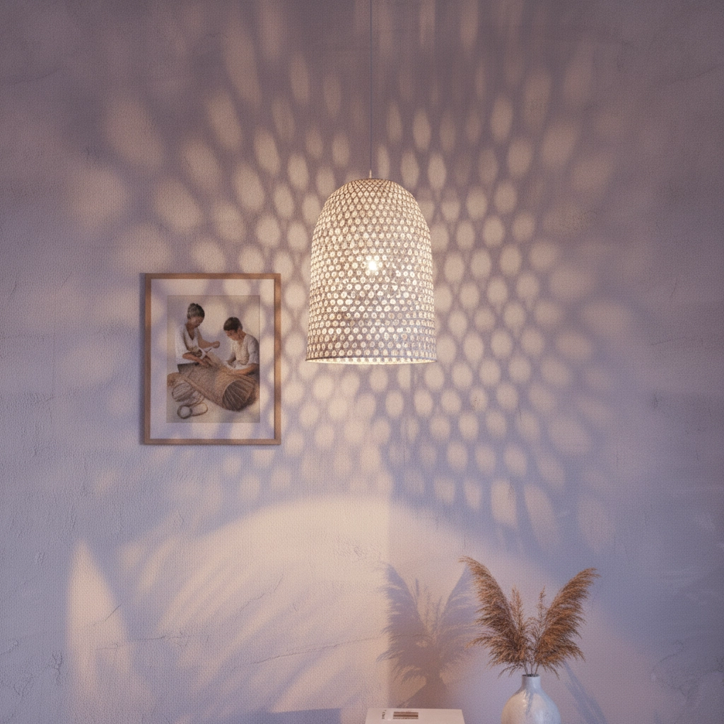 Hanglamp Aurora wit Ø 40,5cm