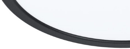 Ronde plafondlamp Fueva 5 zwart Eglo 9002759992248