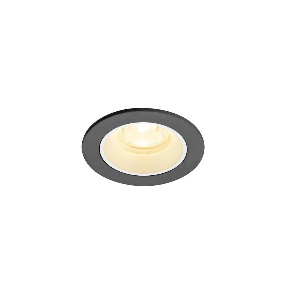 Inbouwspot Numinos XS zwart/wit 3000K - 40gr