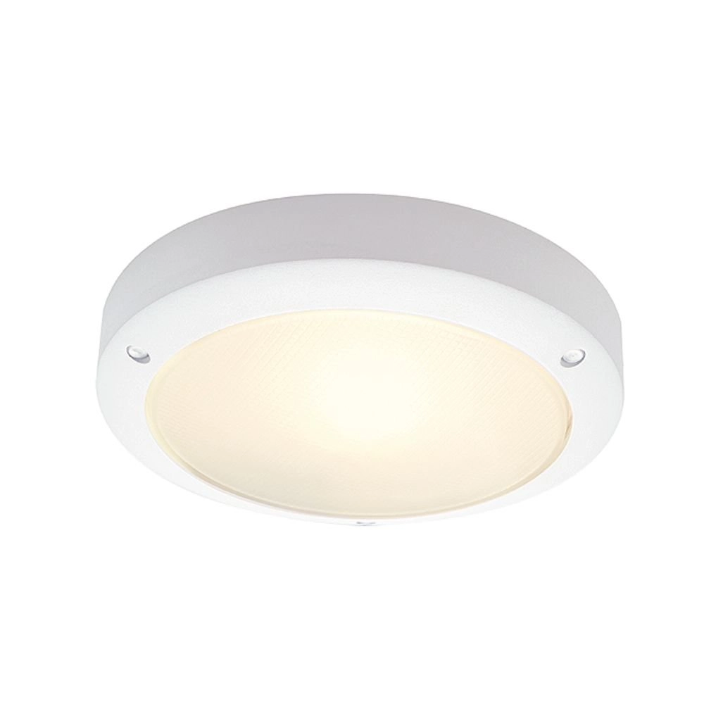 Buitenlamp Bulan 27cm wit